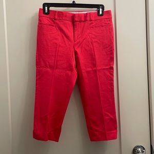 Banana republic pink capris